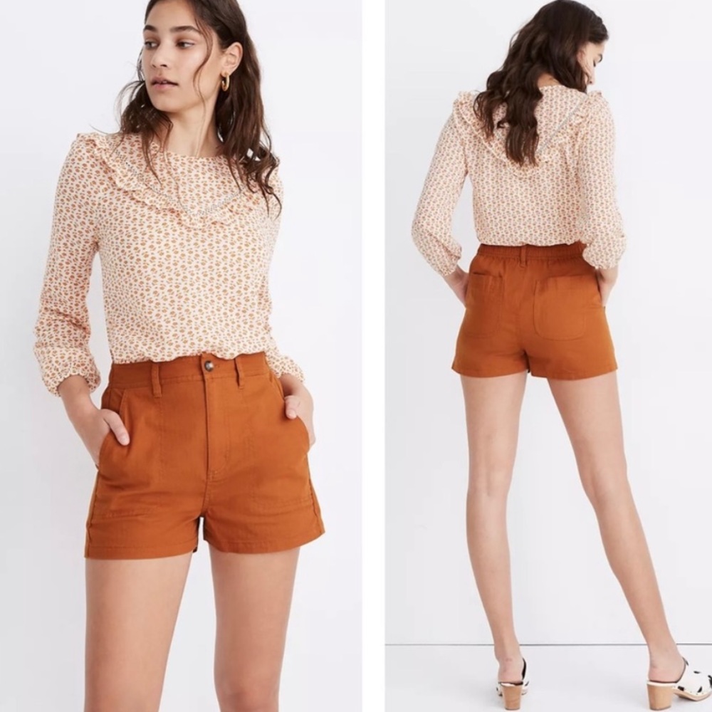 Madewell high rise shorts